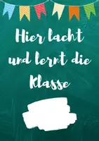 Vorschau - Poster - Türschild Türposter Klassenposter Klassenraum Dekoration Klassenraumgestaltung Classroommanagement - Seite 1