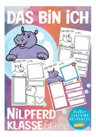Vorschau - Arbeitsblätter - Das bin ich - Nilpferdklasse Arbeitsblätter - Deckblatt