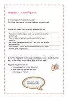 Vorschau - Stundenentwürfe - Lehrprobe Deutsch, Die große Wörterfabrik, Bewertung 1,0 - Deckblatt