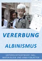 Vorschau - Stundenentwürfe - Biologie: Vererbung Albinismus - Unterrichtsentwurf - Deckblatt