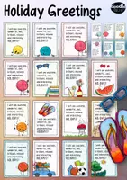 Vorschau - Mal- und Bastelvorlagen - (Summer) Holiday - Greetings / Cards - Deckblatt