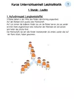 Vorschau - Stundenentwürfe - Laufen-Springen-Werfen Unterrichtseinheit (mit Leichtathletik) - Seite 2