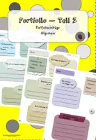 Vorschau - Arbeitsblätter - Portfolio Teil 3 - Portfolioeinträge - Deckblatt