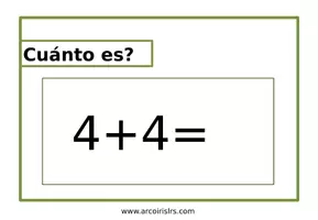 Vista previa - Tarjetas / Manipulativos - Sumas de dobles para clases online o para pequeños grupos - página 1