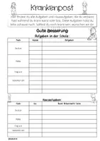 Vorschau - Anderer Materialtyp - Krankenpost: Material für abwesende Kinder - Seite 2