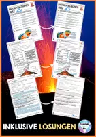 Vorschau - Stundenentwürfe - Naturkatastrophen Lernwerkstatt BUNDLE | digital + analog - Distanzunterricht + Homeschooling | Sofort einsetzbar - Seite 2