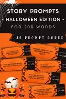 Vorschau - Aufgabenkarten - Writing Activity: Story Prompts (Halloween Edition) - Deckblatt