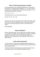 Vorschau - Arbeitsblätter - Die Automatisierung der Zehnerzerlegung - Seite 1