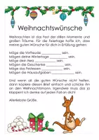 Vorschau - Arbeitsblätter - Weihnachten in der Känguruklasse - Seite 1