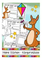 Vorschau - Arbeitsblätter - Meine Stärken Känguruklasse Arbeitsblätter - Deckblatt