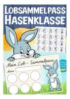 Vorschau - Fördermaterial/Inklusion - Hasenklasse Lobkärtchen - Deckblatt
