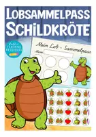Vorschau - Fördermaterial/Inklusion - Schildkrötenklasse Lobkärtchen - Deckblatt