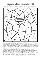 Vorschau - Arbeitsblätter - Lügendetektor 2 (ein Lese-Mal-Material für die Kl. 3 und 4) - Seite 3