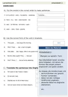Vorschau - Arbeitsblätter - The Past Tenses - Seite 3