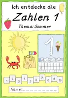 Vorschau - Arbeitsblätter - Sorglospaket Zahleinführung Vorschule/Klasse 1 - Seite 1