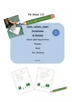 Vorschau - Arbeitsblätter - lesen, zuhören, malen, Lesen mit Lesepartner (abwechselnd). Nr.1 - Deckblatt