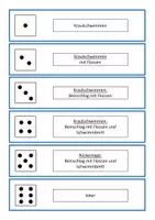 Vorschau - Spiele - Würfelspiel zur Erwärmung - Brustschwimmen & Kraulschwimmen - Seite 1