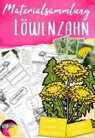 Vorschau - Arbeitsblätter - Löwenzahn Unterrichtsmaterial für die Grundschule - Deckblatt