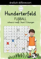 Vorschau - Arbeitsblätter - Hunderterfeld Fußball | 3-fach differenziert - Deckblatt