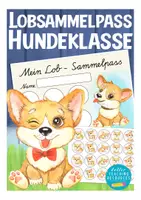 Vorschau - Mal- und Bastelvorlagen - Lobkärtchen Hundeklasse - Deckblatt
