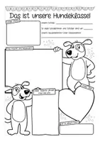 Vorschau - Arbeitsblätter - Unsere Hundeklasse Arbeitsblätter Klasse Vorstellen - Seite 2
