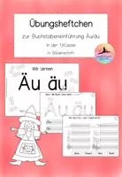 Vorschau - Arbeitsblätter - Materialpaket Heftchen zu Ää und Äu äu mit Holundra (Klasse 1) - Deckblatt
