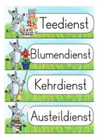 Vorschau - Präsentationen/Tafelbilder - Klassendienste Eselklasse - Seite 2