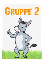Vorschau - Stationenlernen - Gruppenschilder Eselklasse kostenlos I Dekoration mit dem Klassentier Esel - Seite 2