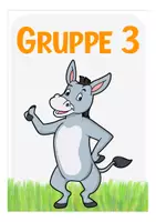 Vorschau - Stationenlernen - Gruppenschilder Eselklasse kostenlos I Dekoration mit dem Klassentier Esel - Seite 3