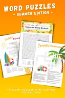 Vorschau - Arbeitsblätter - Word Puzzles - Summer Edition/ Summer Vocabulary - Seite 2