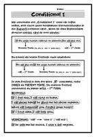 Vorschau - Stundenentwürfe - Conditional 1 / If -sentence 1 (Merkblatt) - Deckblatt