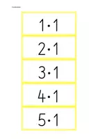 Vorschau - Unterrichtsreihen - Einmaleins Aufgabenkarten 1x1 Multiplikation Malrechnen - Seite 2