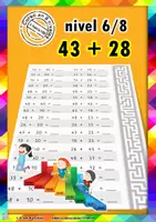 Vista previa - Unidades / Secuencias / Situaciones de Aprendizaje - Tareas de tipo de 43+20 a 43+28 (level 6b de 8 _ curso ± hasta 100) - Portada