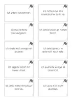 Vorschau - Aufgabenkarten - Persönliche Ziele/ Klassenziele - Seite 2