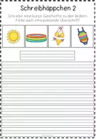 Vorschau - Arbeitsblätter - Schreibhäppchen Sommer - Seite 2