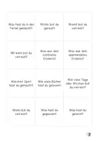 Vorschau - Spiele - Ferienfragen - 24 Fragekärtchen - Seite 2