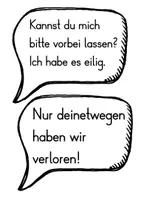 Vorschau - Arbeitsblätter - Giraffensprache | Giraffen-und Wolfssätze unterscheiden - Seite 2