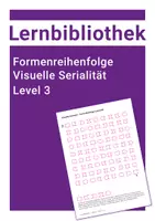Vorschau - Arbeitsblätter - Arbeitsblatt - Lesen lernen - Formenabfolgen erkennen und merken - Deckblatt