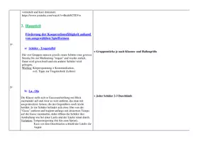 Vorschau - Stundenentwürfe - Fairness/Kooperation: Kooperationsstunde - Seite 2