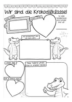 Vorschau - Arbeitsblätter - Unsere Krokodilklasse Arbeitsblätter - Seite 2