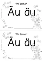 Vorschau - Arbeitsblätter - Materialpaket Heftchen zu Ää und Äu äu mit Holundra (Klasse 1) - Seite 2