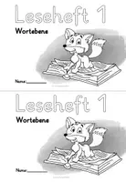Vorschau - Arbeitsblätter - Lese-Mal-Heft 1 Lies-Mal-Heft Silbe Wort Leseverständnis Leseförderung - Seite 1