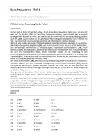 Vorschau - Unterrichtsreihen - telc B2 Sprachbausteine Teil 1 (Paket: 20 Aufgaben) - Deckblatt