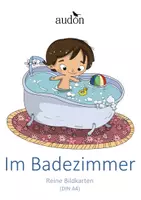 Vorschau - Fördermaterial/Inklusion - DaZ Wortschatz Wohnen DaZ - Im Badezimmer - Reine Bildkarten mit farbigen Artikelpunkten zur Sprachförderung (DIN A4) - ab Vorkurs Deutsch Kindergarten - Deckblatt