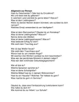 Vorschau - Lehrpläne/Lehrermaterial - А2-В1 Fragen - Deckblatt