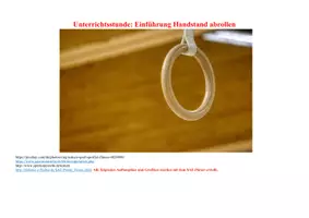 Vorschau - Stundenentwürfe - Stundenbilder Bodenturnen - Seite 1
