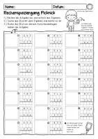 Vorschau - Unterrichtsreihen - Rechenspaziergang Picknick (schriftliche Subtraktion) - Seite 2