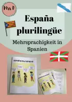 Vorschau - Unterrichtsreihen - Plurilingüe - las lenguas en España - Deckblatt