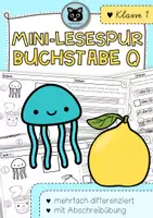 Vorschau - Unterrichtsreihen - Mini-Lesespur | Buchstabe Q | Laut Qu | Klasse 1 - Deckblatt