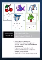Vorschau - Fördermaterial/Inklusion - lautgetreue Schüttelwörter Klasse 1 (II), zwei Varianten, Anfangsunterricht - Deckblatt